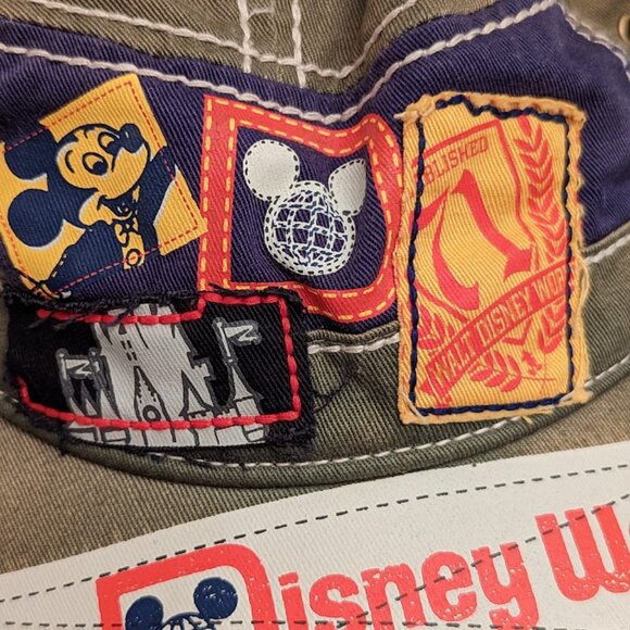 Walt Disney World green logo Hat adjustable unisex - Picture 8 of 13